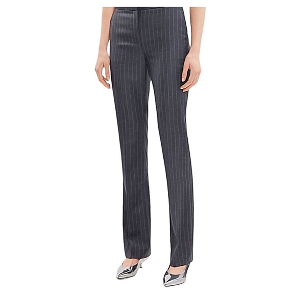 GAP Trousers Straight Up pinstripe Trousers Size 6 - Picture 7 of 7